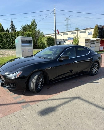 Maserati Ghibli cena 184000 przebieg: 85000, rok produkcji 2019 z Warszawa małe 67